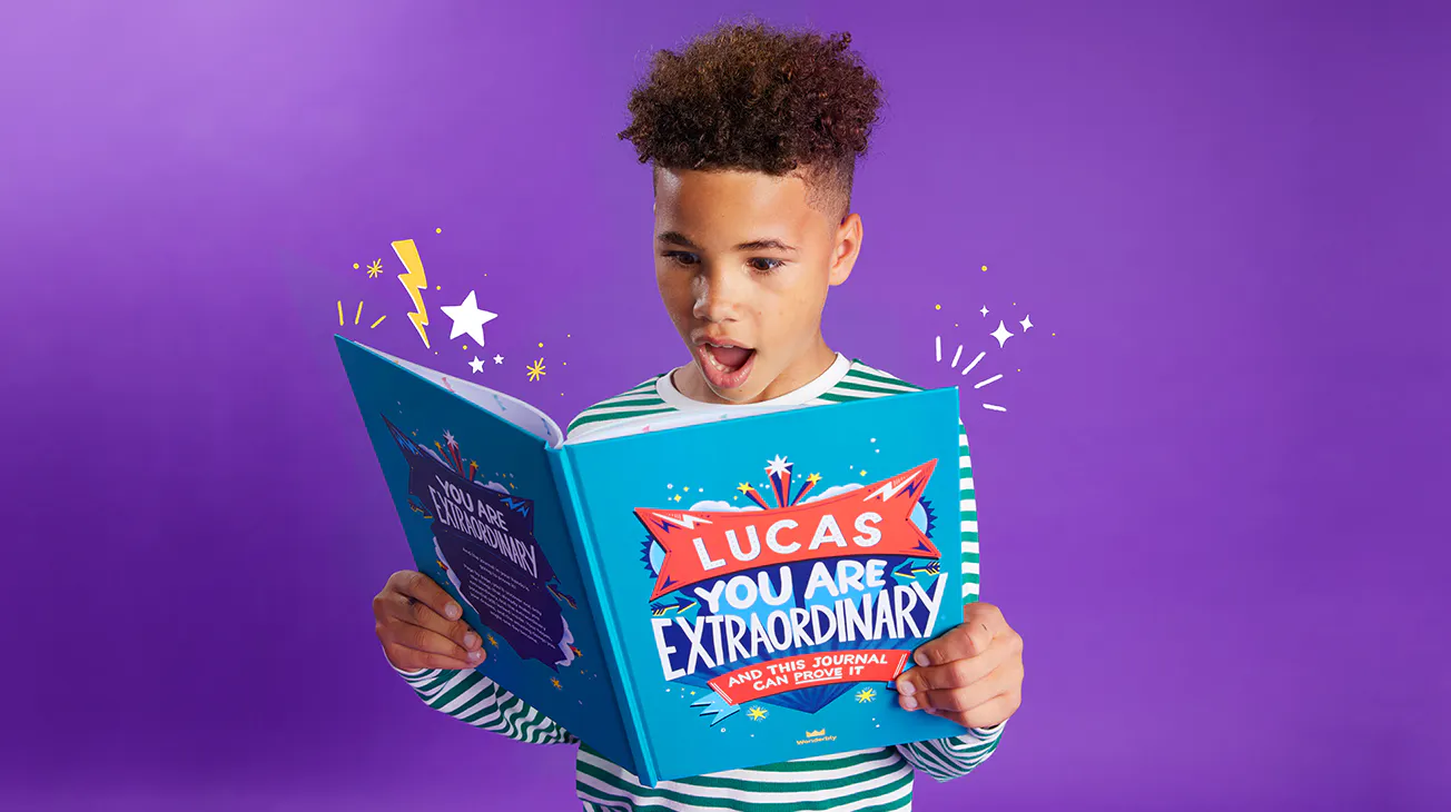 You Are Extraordinary_Boy open book