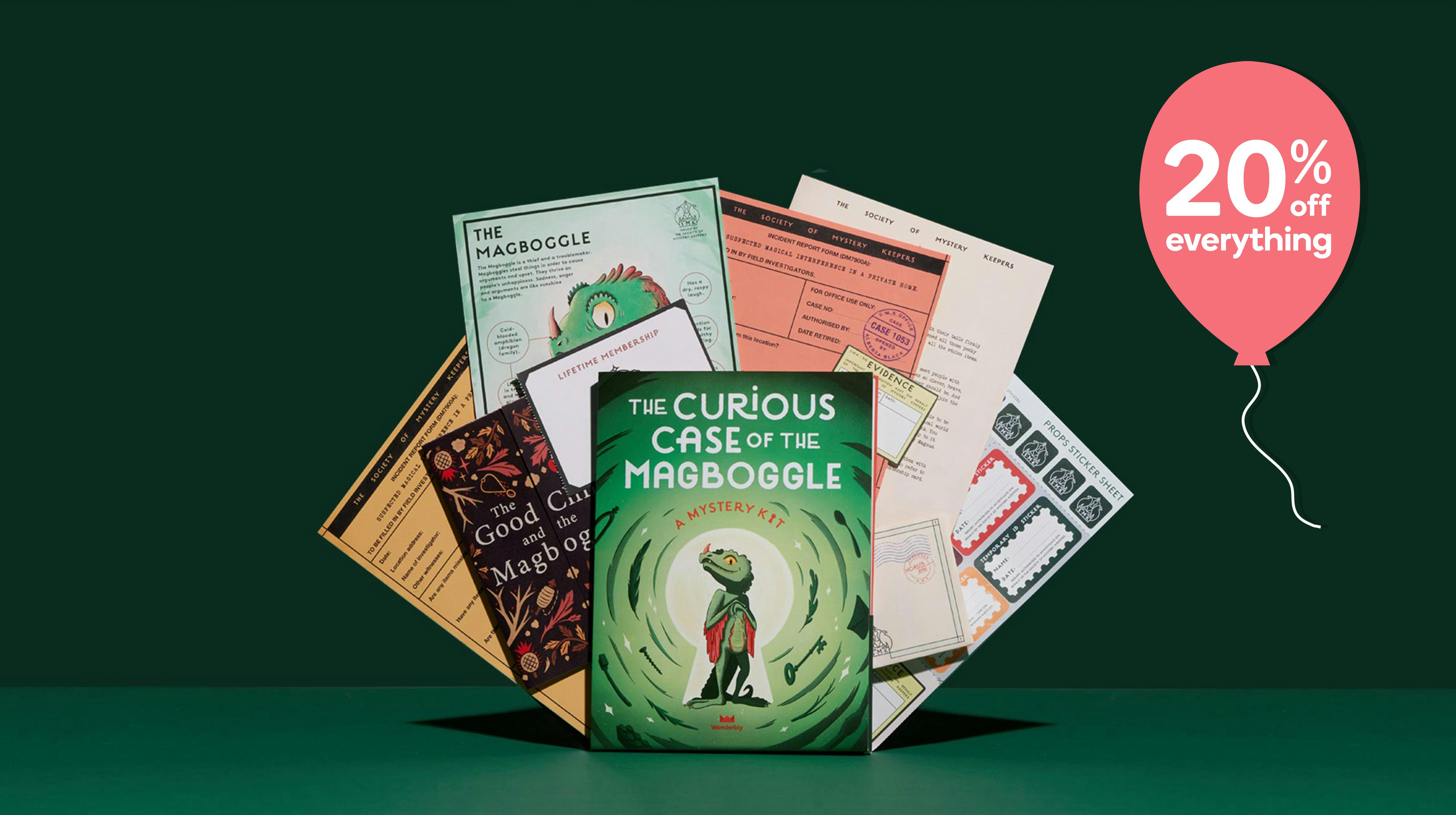 The Curious Case of the Magboggle – A Wonderbly Mystery Kit
