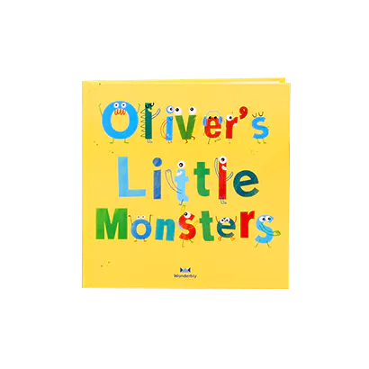 Front Cover of My Little Monsters Book