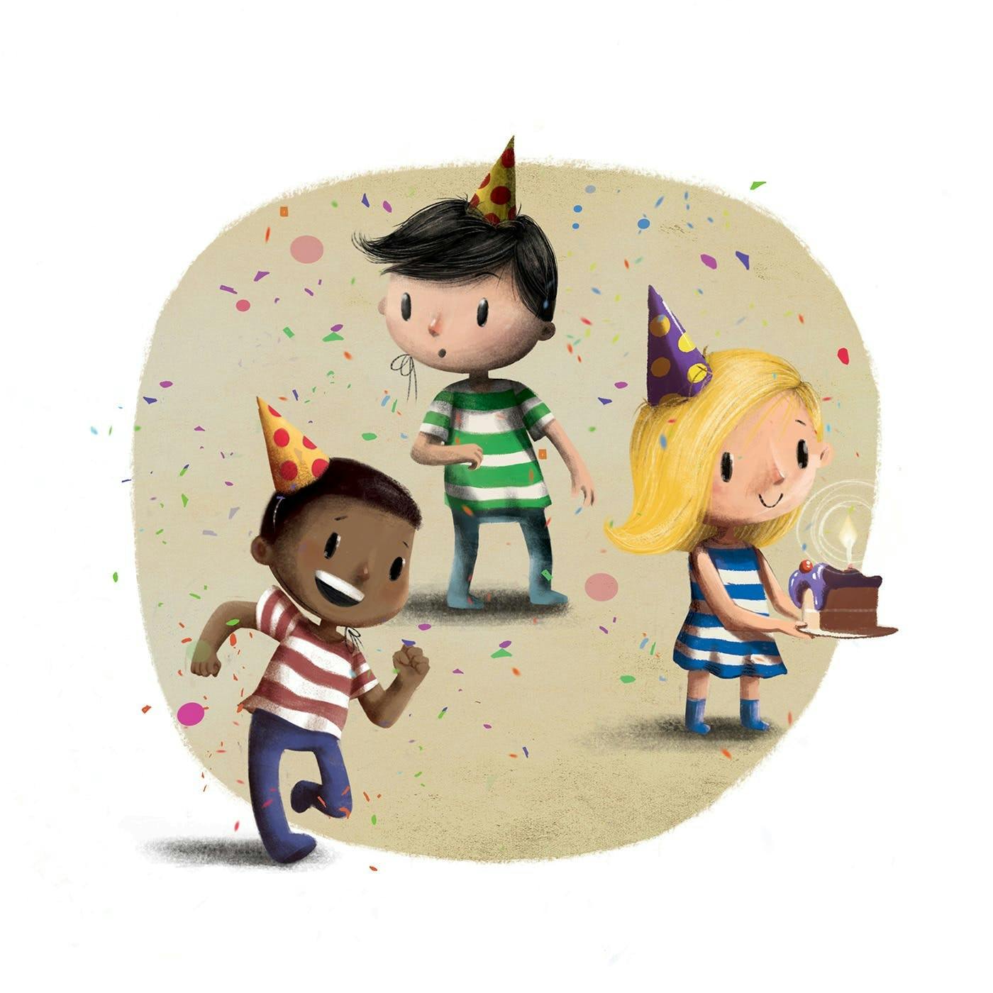 The Birthday Thief Book - Product Description about the range of different diverse character you can select to represent the child you are gifting for